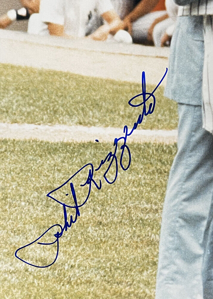 Phil Rizzuto Signed 8×10 New York Yankees Baseball Photo BAS