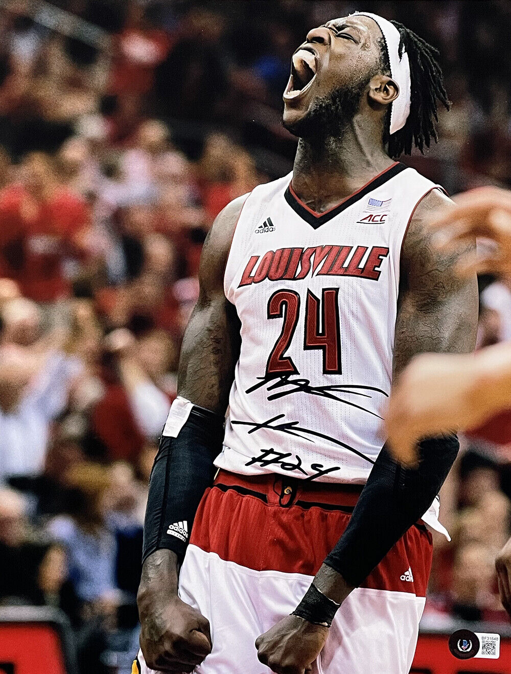 Montrezl Harrell Signed Louisville Cardinals 11×14 Basketball Photo BAS