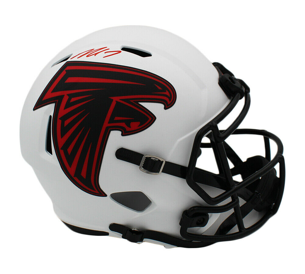Michael Vick Signed Atlanta Falcons Speed Full Size Lunar NFL Helmet
