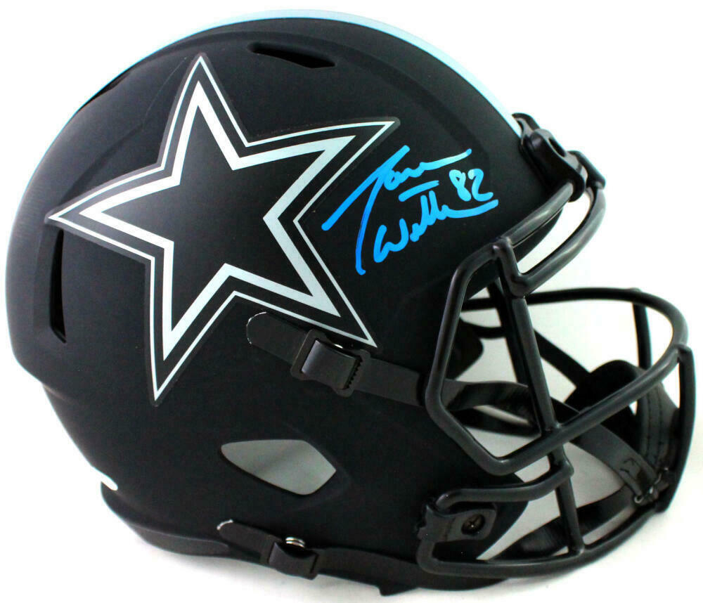 Jason Witten Signed Dallas Cowboys F/S Eclipse Speed Helmet – Beckett W *LT BLUE