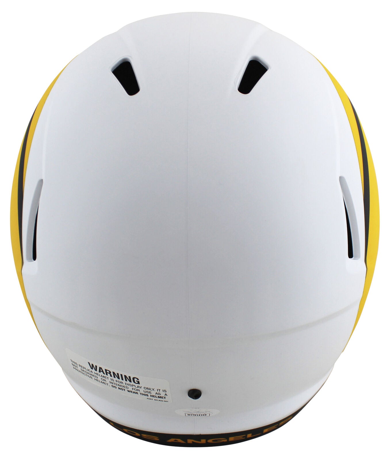 Rams Jalen Ramsey Authentic Signed Lunar Full Size Speed Rep Helmet JSA Witness