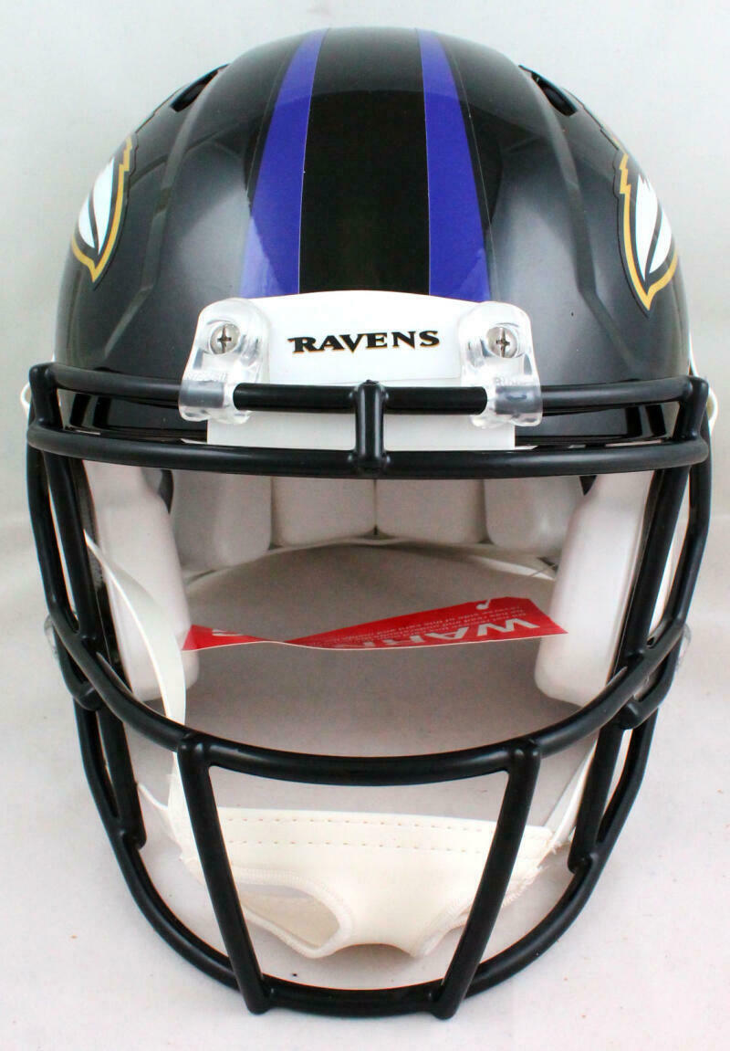 Deion Sanders Signed Baltimore Ravens Speed Authentic F/S Helmet-BAW Hologram