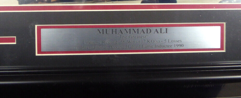 Muhammad Ali Autographed Signed Framed 16×20 Photo PSA/DNA #S14059